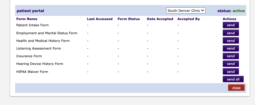 Patient Intake Portal