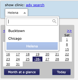 Multi-Clinic Management