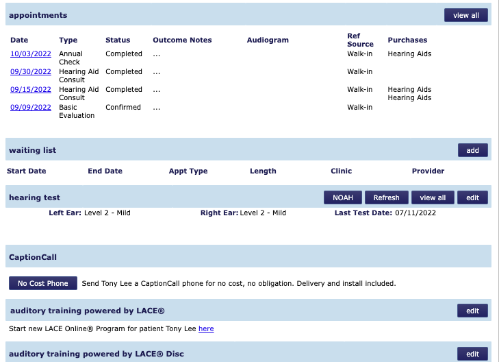 Patient Summary
